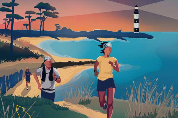 Ultra Trail de l'île d'Oléron Logo