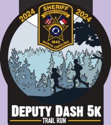 Union County Sheriff’s Office (UCSO) Deputy Dash 5K Trail Run Logo