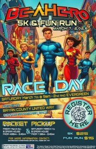 United Way "Be a Hero" Logo