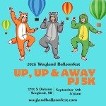 Up, Up & Away PJ 5k Logo