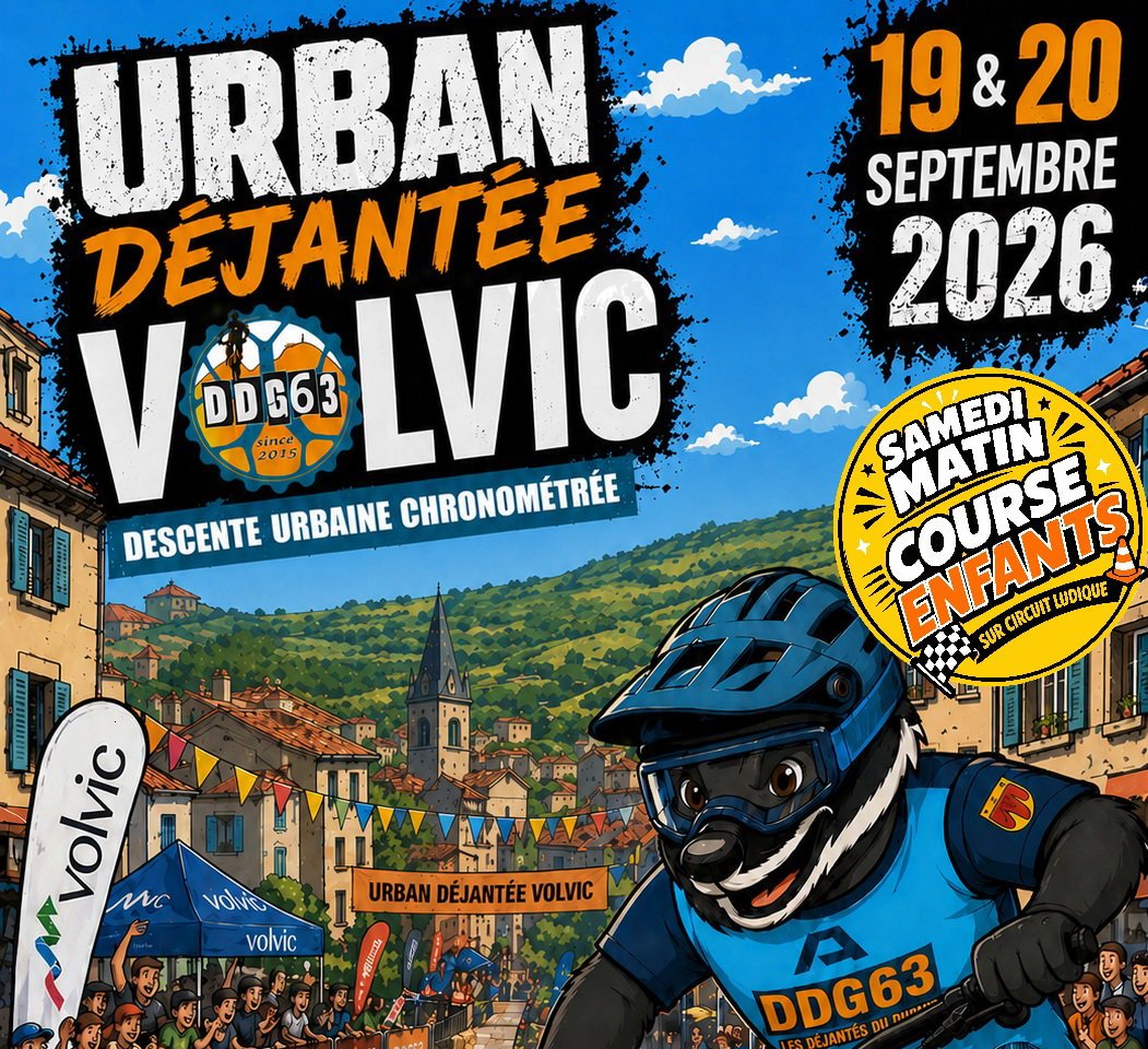 URBAN DÉJANTÉE VOLVIC et MINI DÉJANTÉE