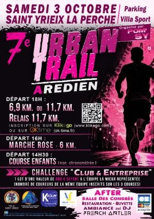 Urban Trail Arédien 2026 Logo