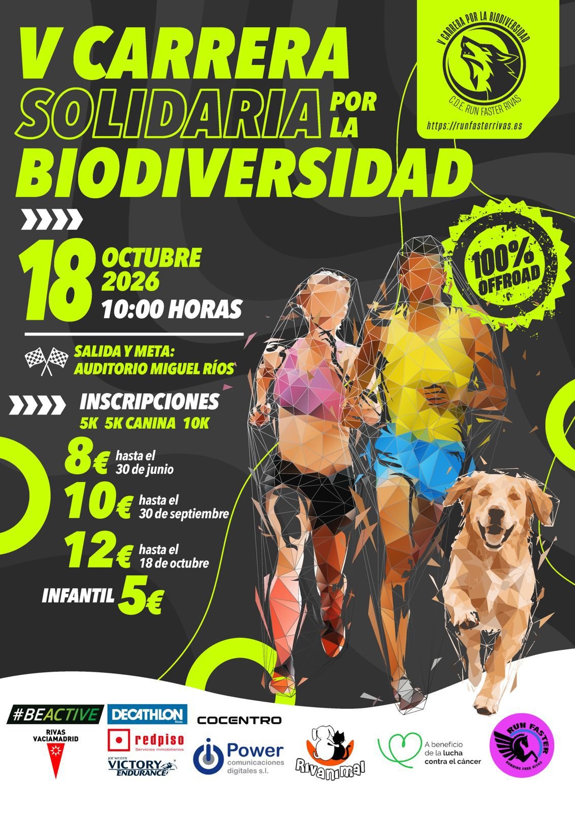 V CARRERA SOLIDARIA POR LA BIODIVERSIDAD