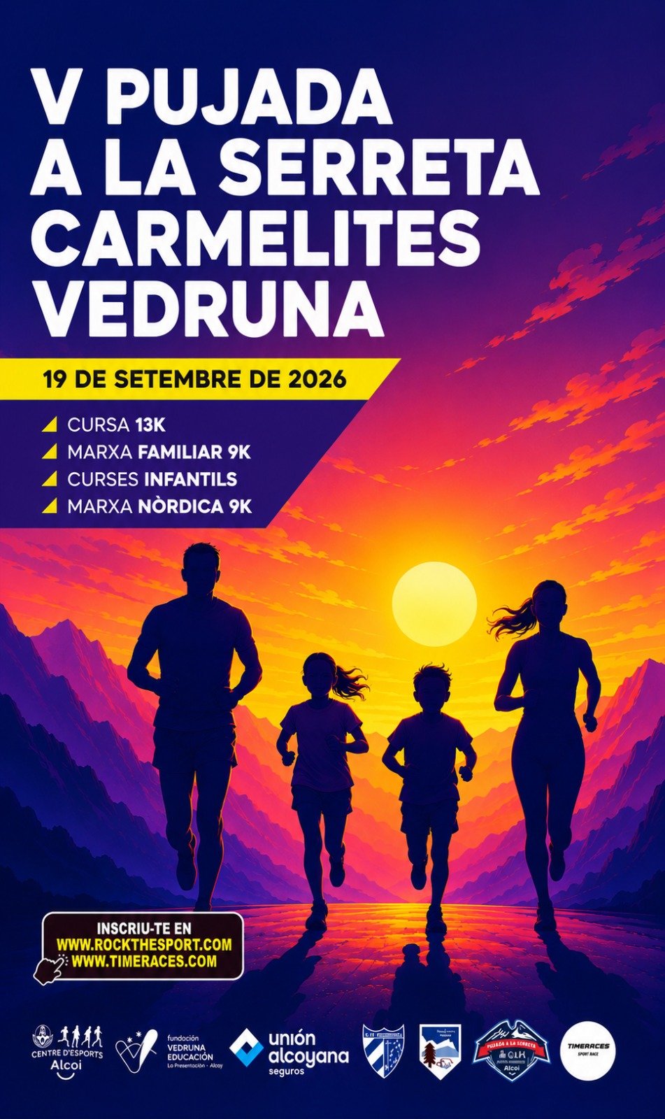 V PUJADA A LA SERRETA - CARMELITES VEDRUNA