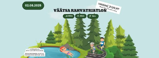 VÄÄTSA 3. RAHVATRIATLON