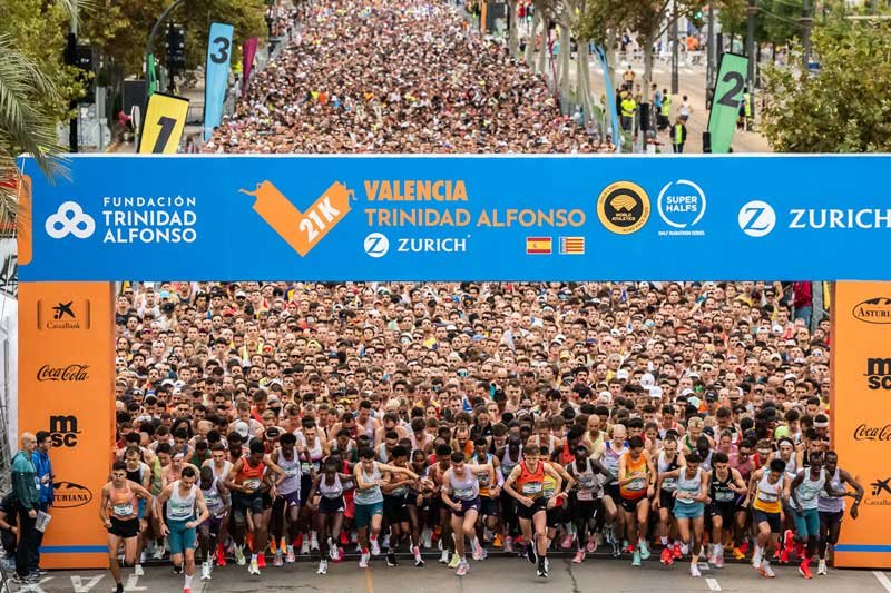 Valencia Half Marathon Logo