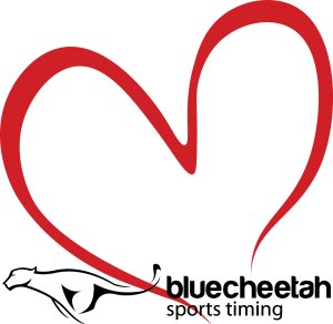 Valentine 5K by Blue Cheetah Sports Timing Logo