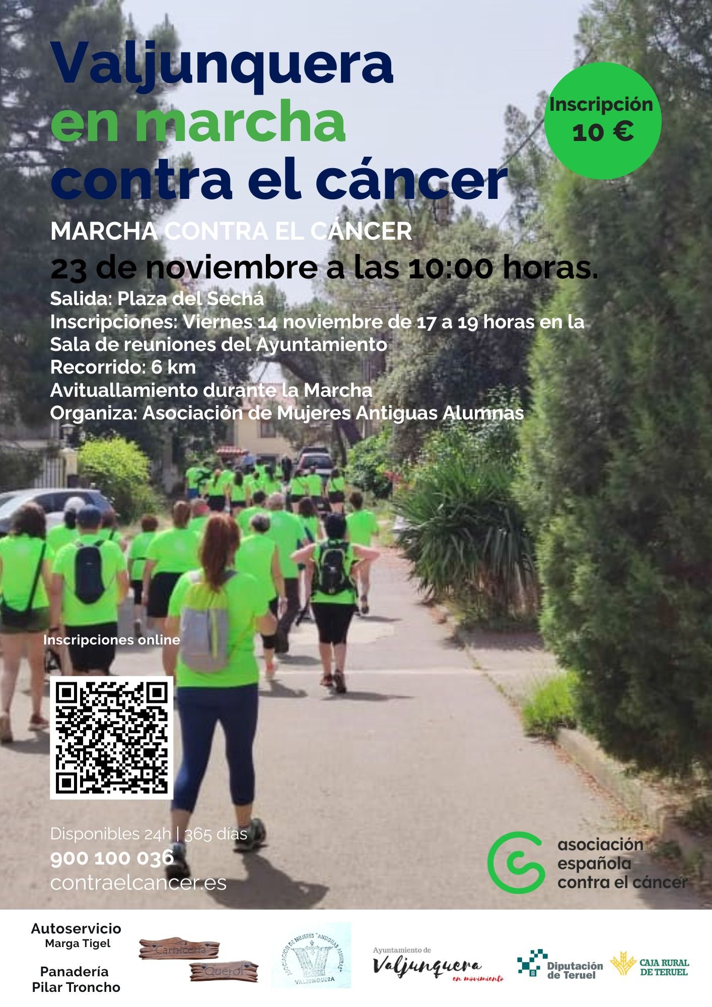 VALJUNQUERA EN MARCHA CONTRA EL CÁNCER 2026