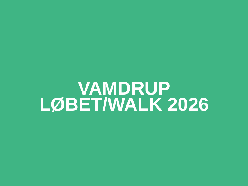 Vamdrup Løbet/Walk 2026