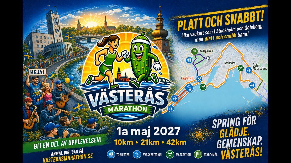 Västerås Marathon, Halvmarathon och 10k Logo
