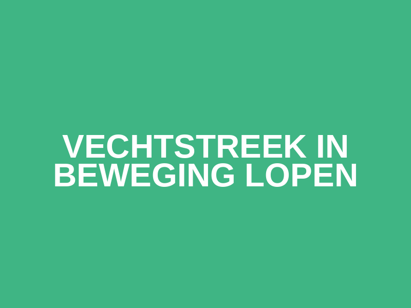 Vechtstreek in Beweging Lopen Logo