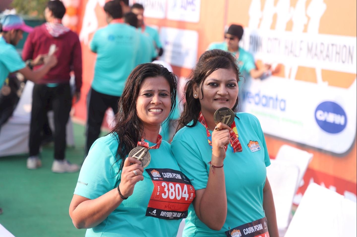 Vedanta Pink City Half Marathon - Jaipur Logo