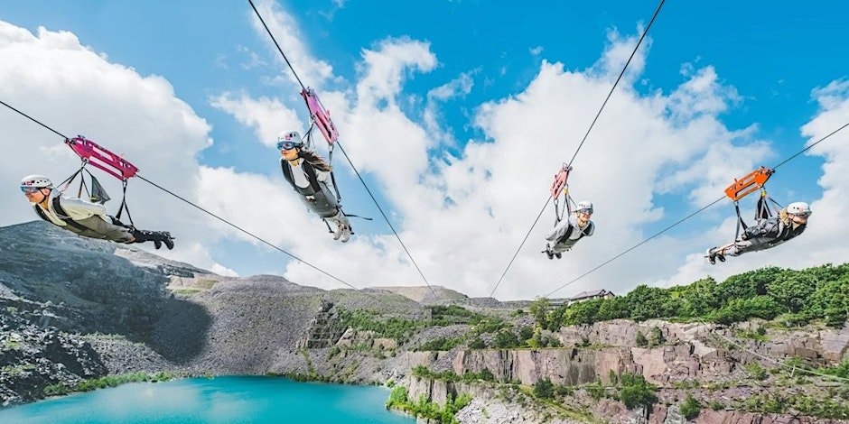 Velocity Zipwire Challenge Logo