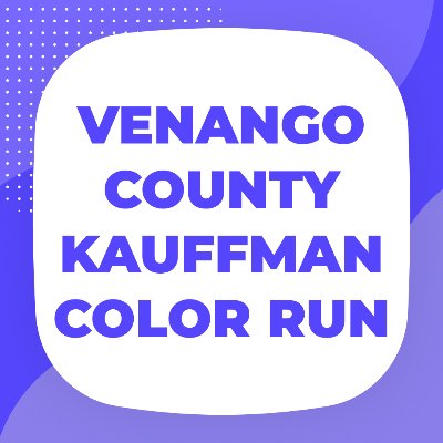Venango County Kauffman Color Run Logo