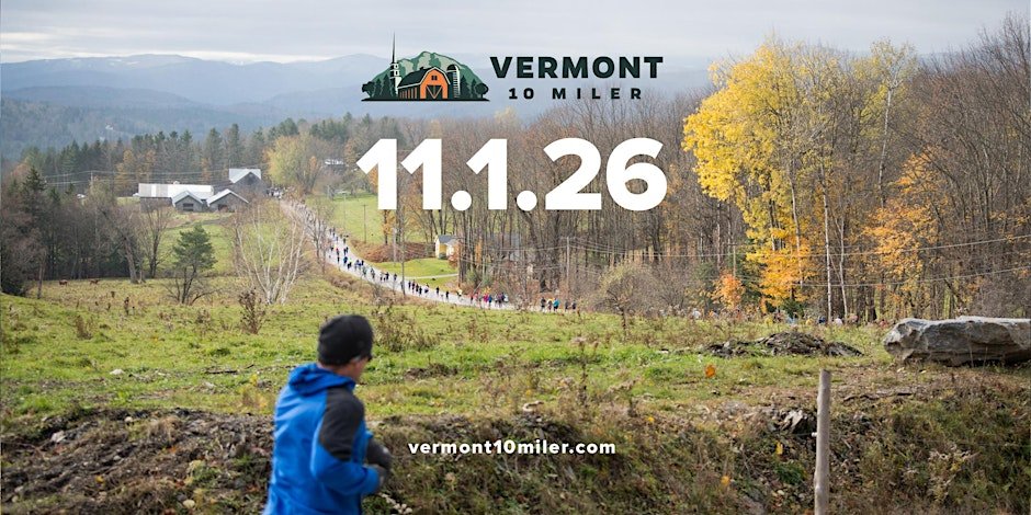 Vermont 10 Miler | 2026 Logo