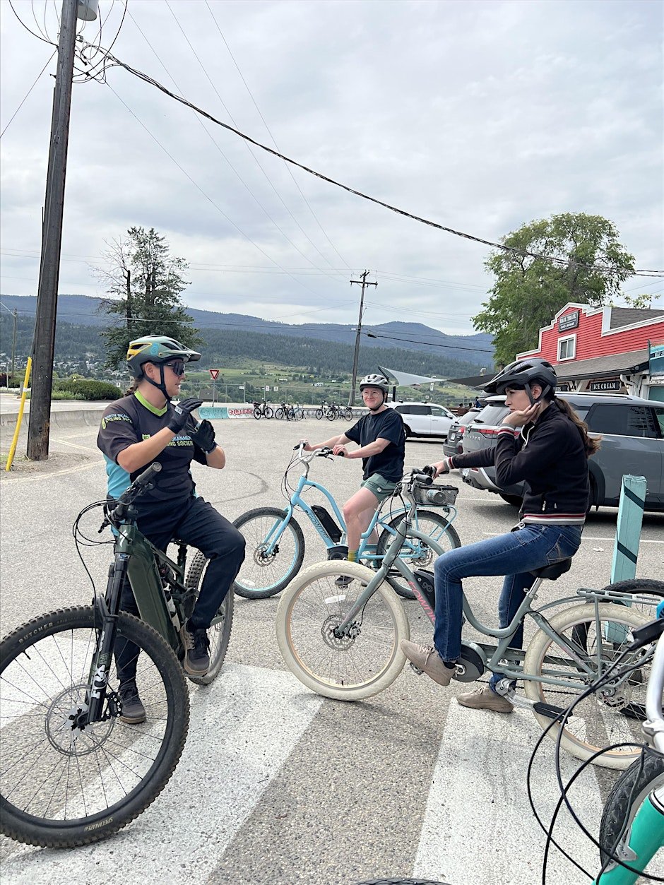 Vernon By Bike: Community Confidence Ride on e-bikes