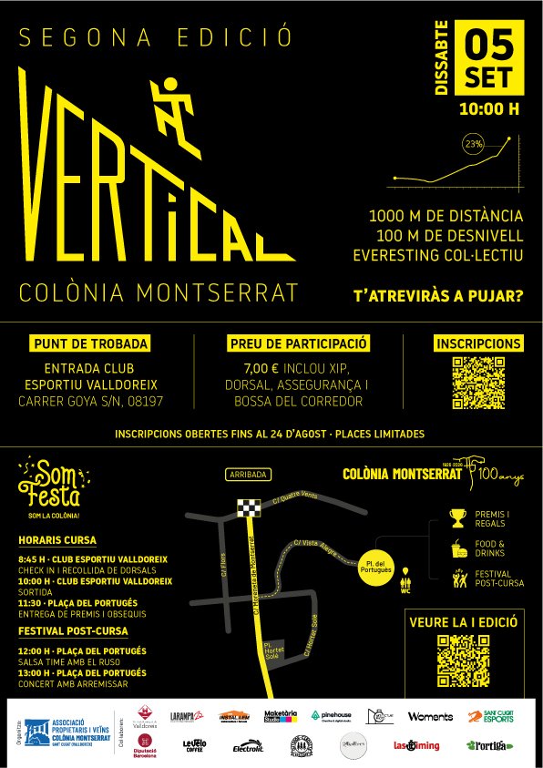 Vertical Colònia Montserrat 2026