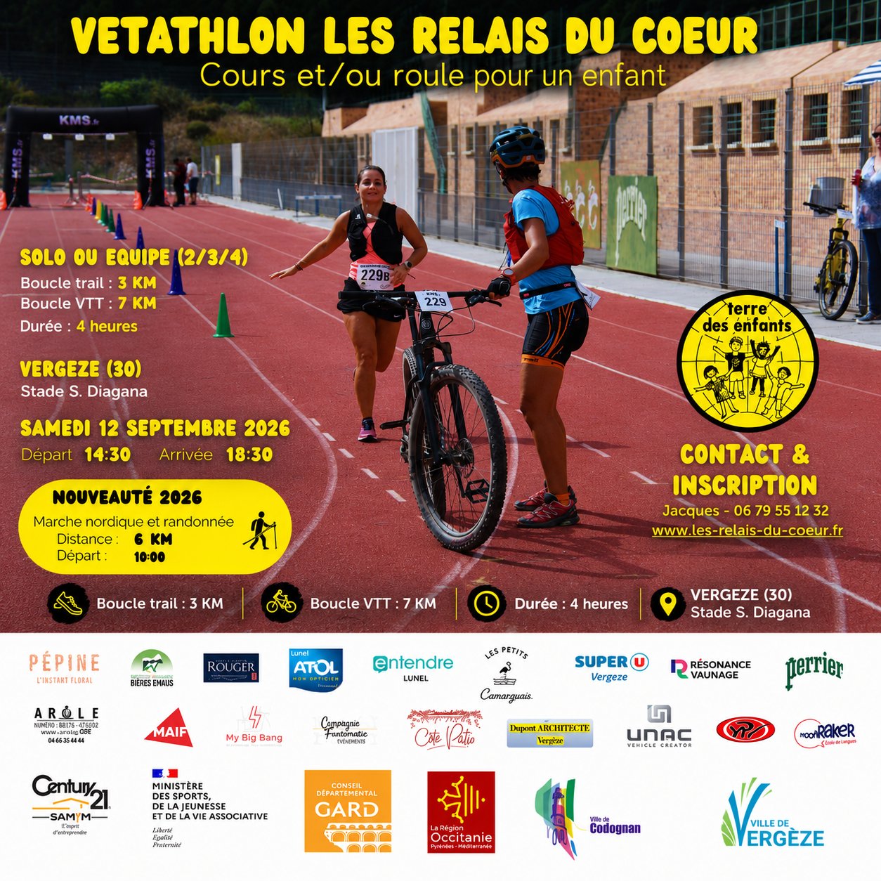Vétathlon Les Relais du Coeur
