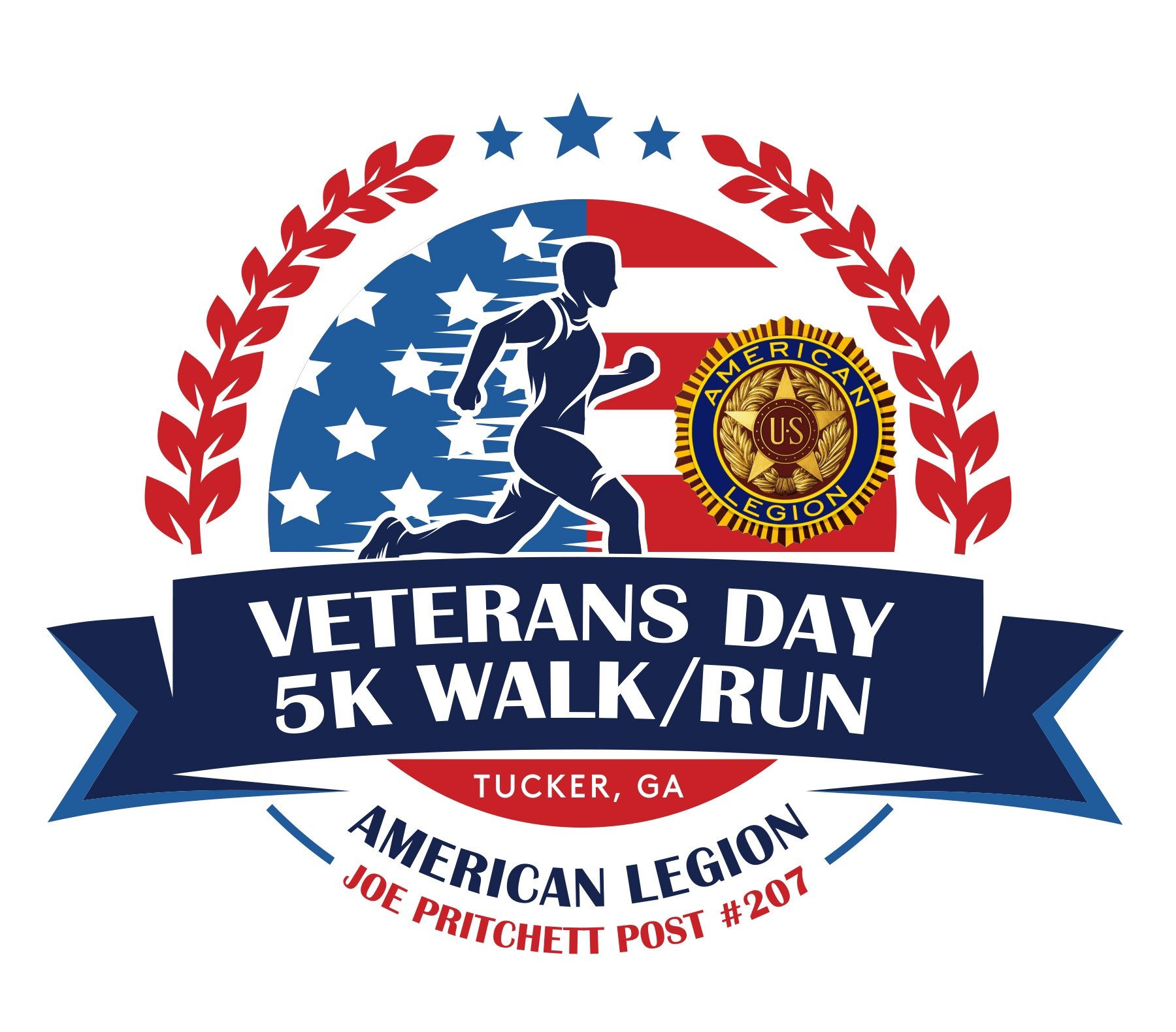 Veterans Day 5K Walk/Run Logo