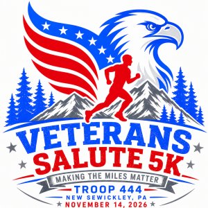 Veterans Salute 5K Run/Walk Logo