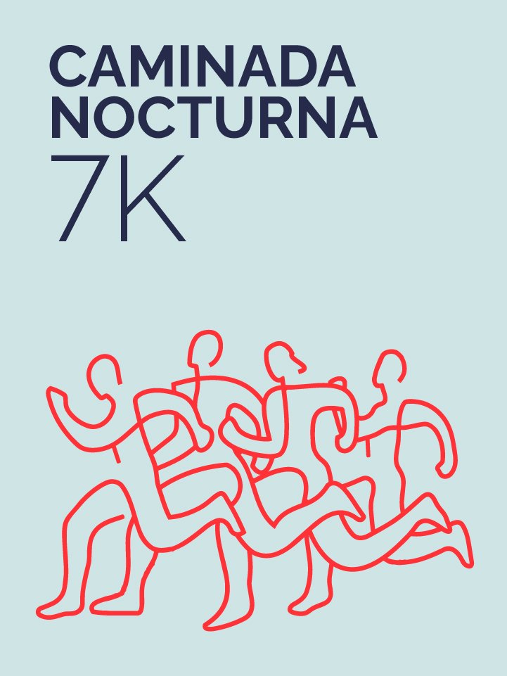 VI CAMINADA NOCTURNA KM CONTRA EL CÀNCER EL BEDORC Logo