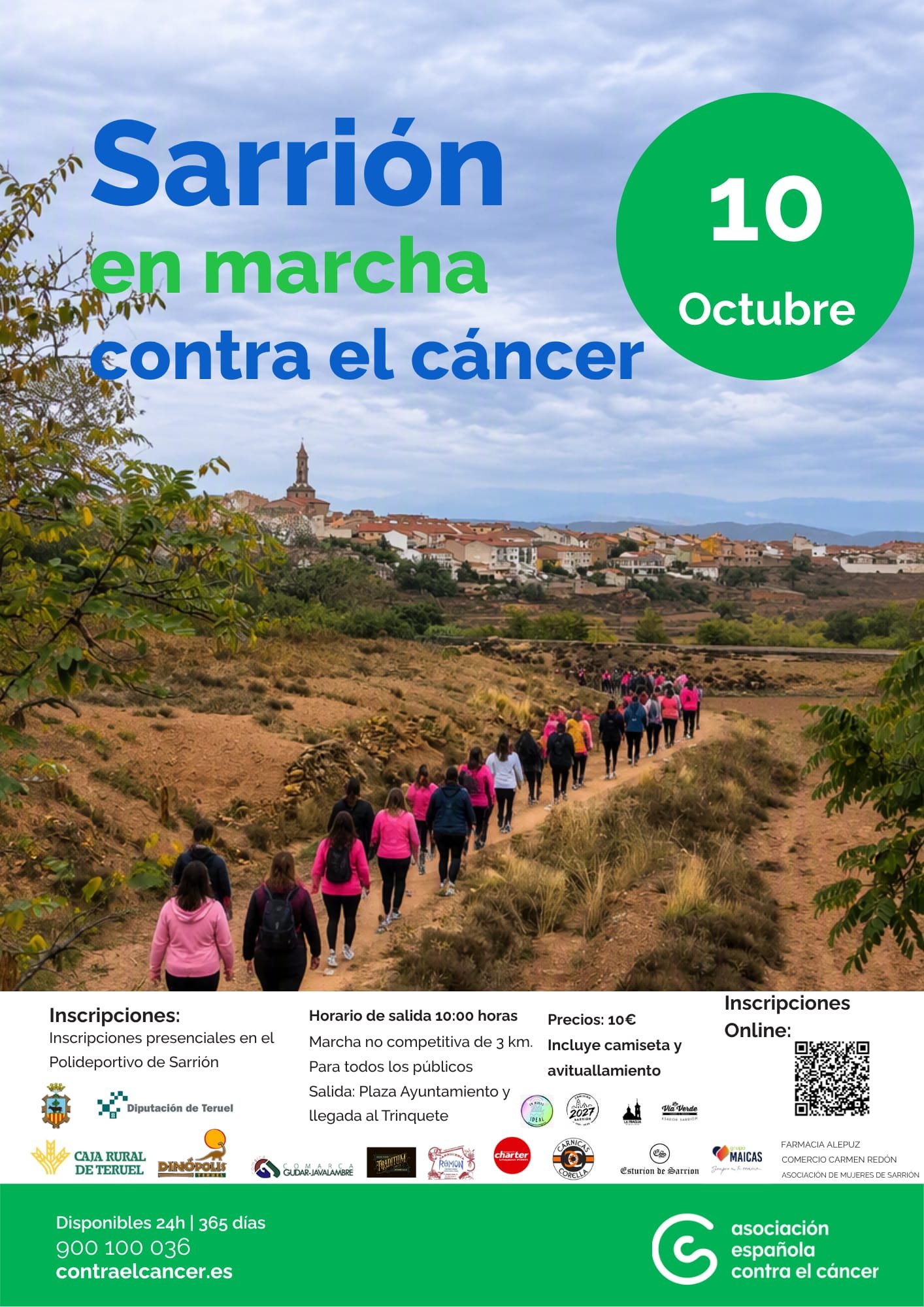 VII MARCHA CONTRA EL CÁNCER SARRION 2026