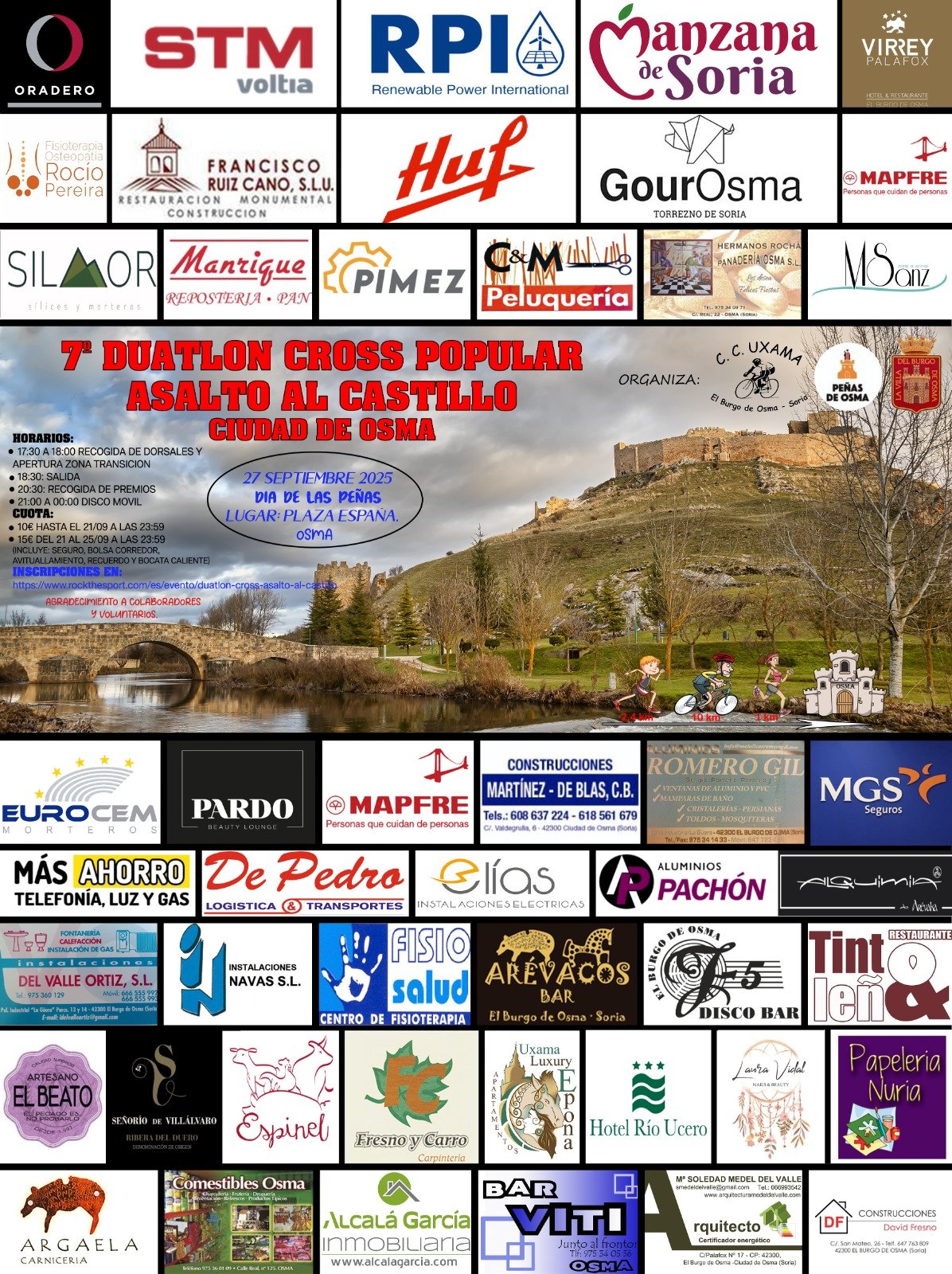 VIII DUATLÓN CROSS ASALTO AL CASTILLO