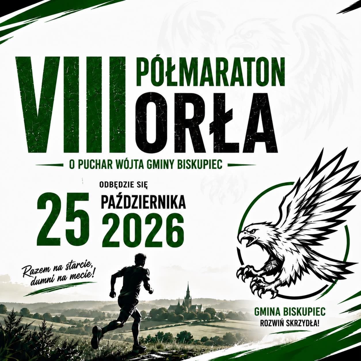VIII Półmaraton Orła Logo