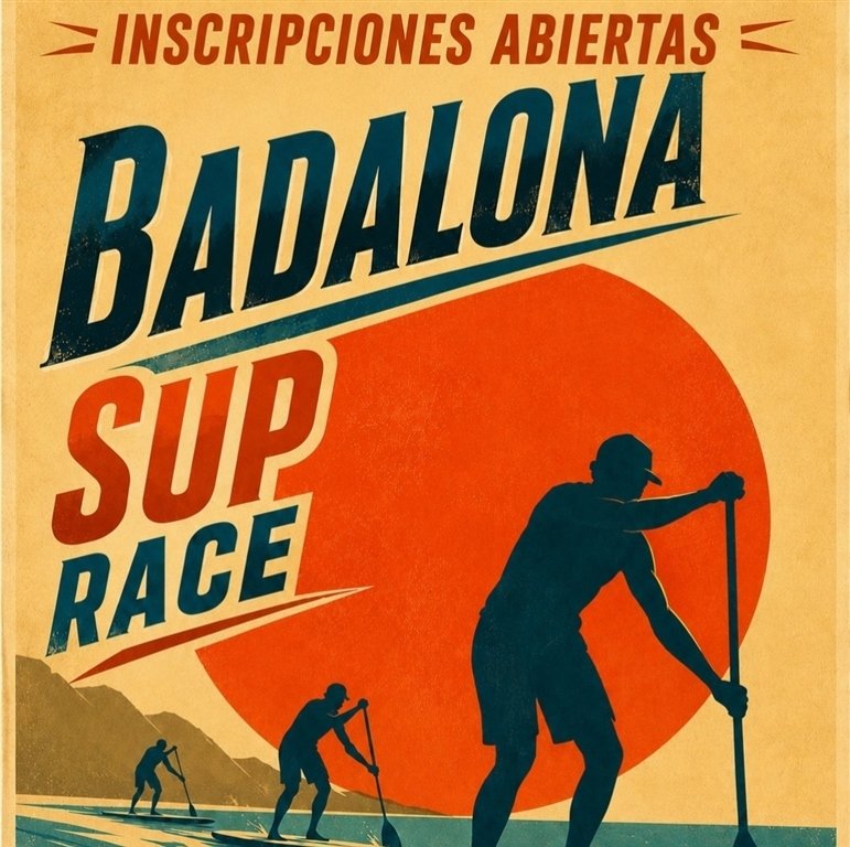VIII SUP RACE BADALONA Logo