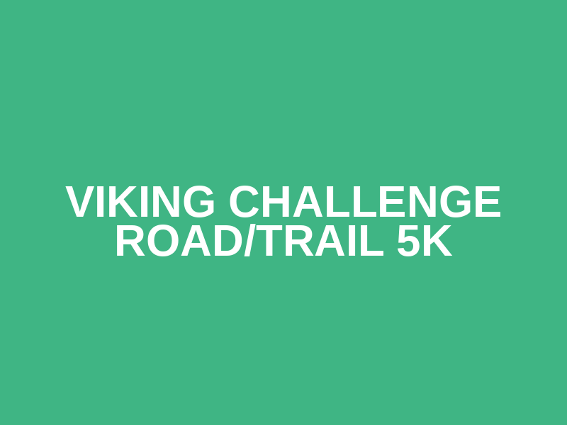 Viking Challenge Road/Trail 5K Logo