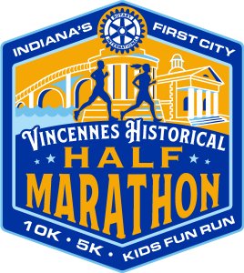 Vincennes Historical Half Marathon, 10K, 5K and Kid Fun Run Logo