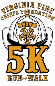 Virginia Fire Chiefs Foundation 5k Logo