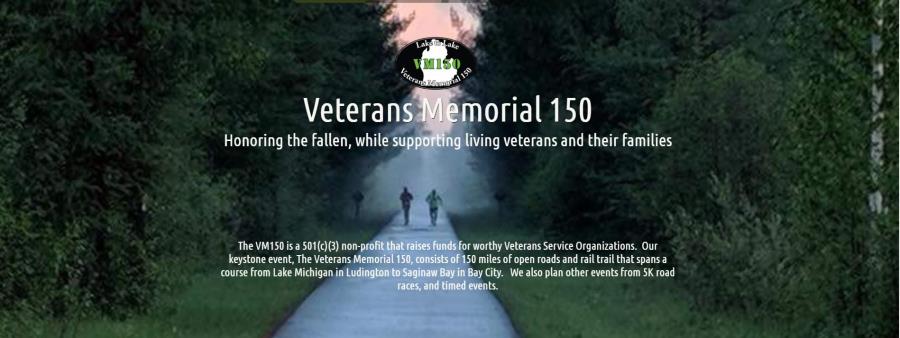 VM150 - Veterans Memorial 150 Logo