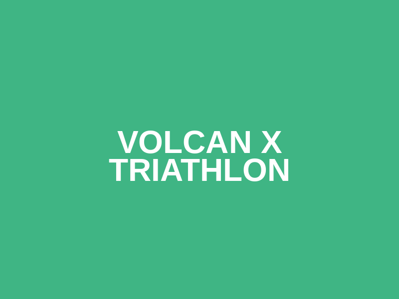 Volcan X Triathlon Logo