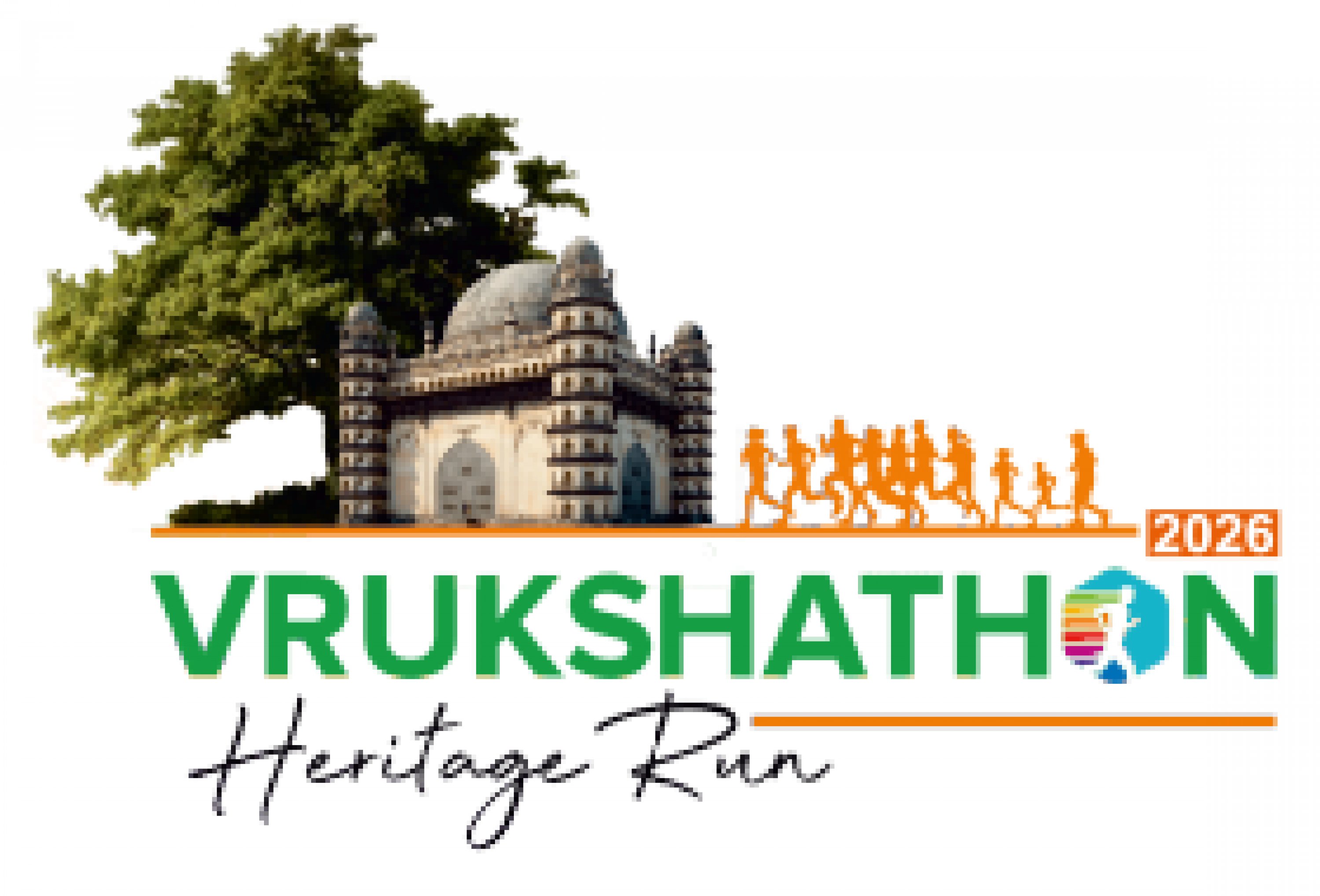 Vrukshathon Heritage Run 2026 Logo