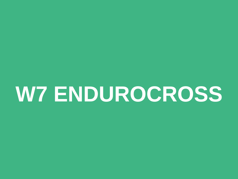 W7 Endurocross Logo