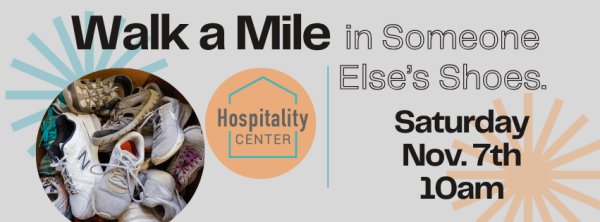 Walk a Mile in Someone Else's Shoes RACINE Logo
