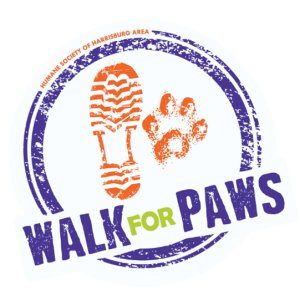 Walk for Paws: 5K and 1 Mile Walk Logo
