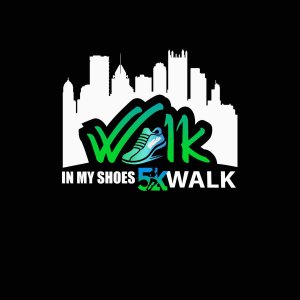 Walk In My Shoes 5K Run For Children's Mental Health Awareness Logo