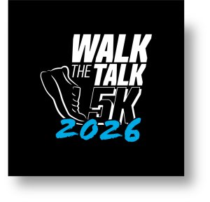 Walk the Talk 5K Run & 1 Mile Walk Logo
