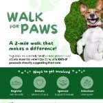 Walk, Wag, & Give Back Logo