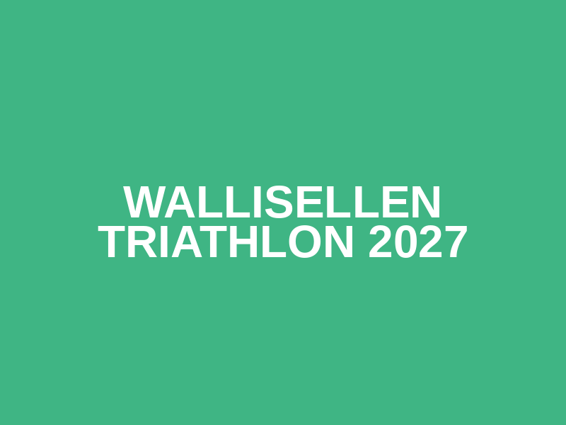 Wallisellen Triathlon 2027 Logo