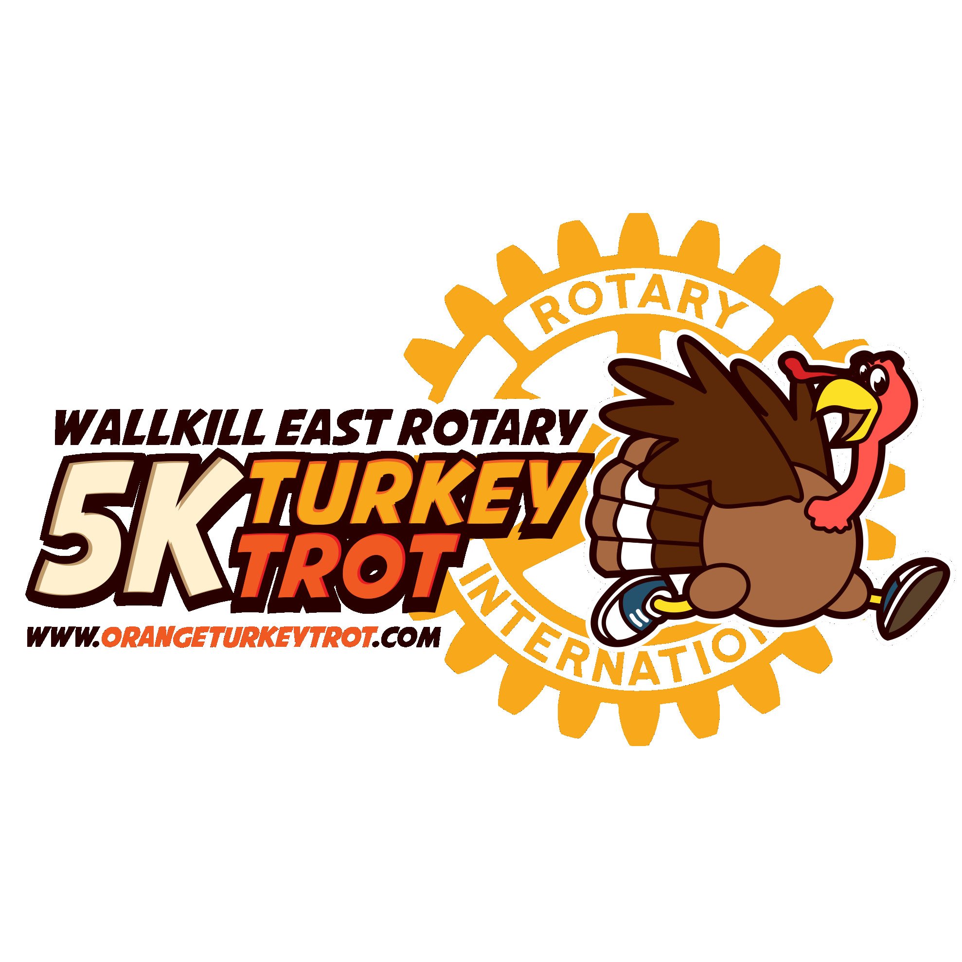 Wallkill East Rotary Turkey Trot - 2026 Logo