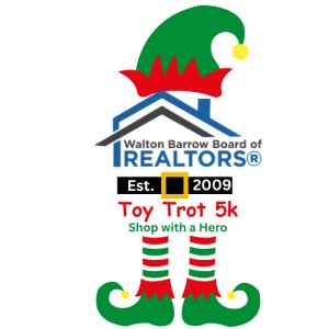 Walton-Barrow Board of REALTORS® Toy Trot 5K Logo