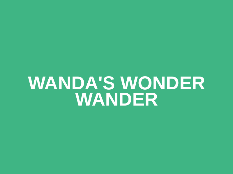 Wanda's Wonder Wander Logo