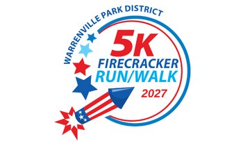 Warrenville Park District Firecracker 5K Logo