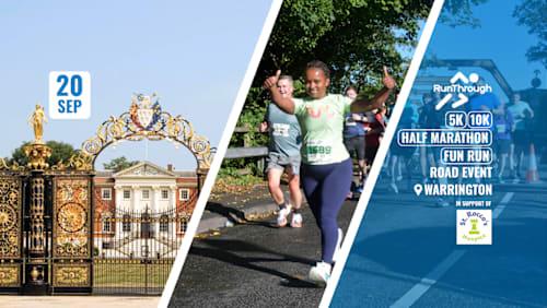 Warrington Running Festival September 2026 Logo