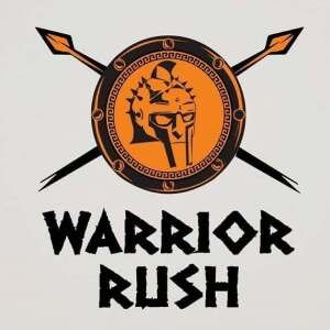 Warrior Rush - Army of Hades - 5K, 10K, and Half Marathon 13.1 Logo