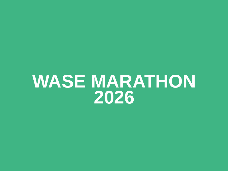 Wase Marathon 2026