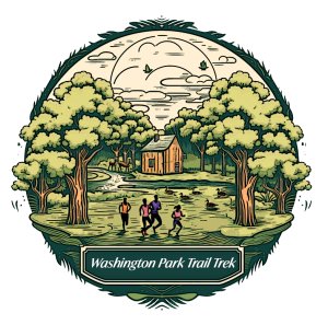 Washington Park Trail Trek Logo